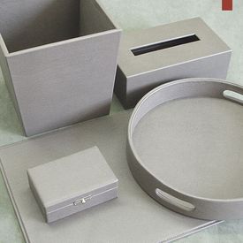 Custom-made case in grey