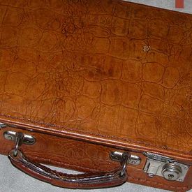 Restaurierter Koffer